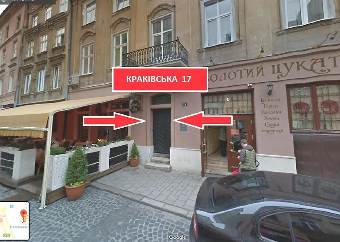дизайнерські на вулиці краківській 17 в центрі львова Apartment